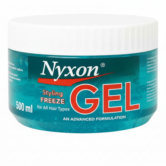 Nyxon Styling Freeze Gel 500ml | Extreme Hold Hair Gel for All Types