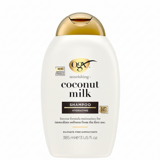 ogx coconut milk shampoo 385ml hydrate restore strengthen dry hair nourishing moisturizing shampoo for soft shiny hair care