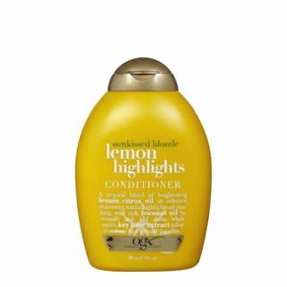 ogx lemon highlights conditioner 385ml shine highlight enhancing care lightweight conditioner boosts gloss smooth radiant hair