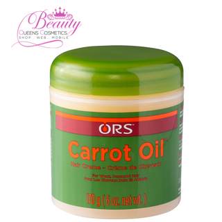 ORS Carrot Oil Hair Cream 170g | Strengthen & Repair Weak, Damaged Hair