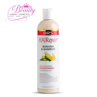 ORS HAIRepair Banana & Bamboo Nourishing Conditioner 370ml | Strengthen Hair