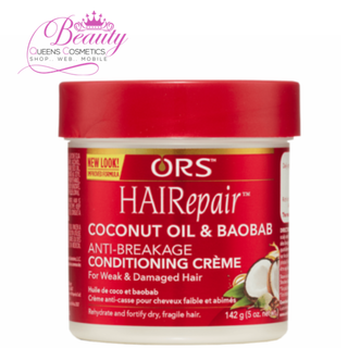 ORS HAIRepair Coconut Oil & Baobab Anti-Breakage Conditioning Creme 142g | Strengthen Hair
