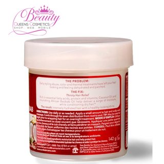 ORS Hairepair Coconut Oil & Baobab Intense Moisture Creme 142g | Hydrate & Repair Hair