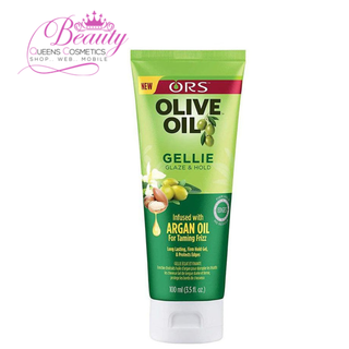 ORS Olive Oil Gellie Glaze & Hold with Argan Oil 100ml | Frizz Control & Shine