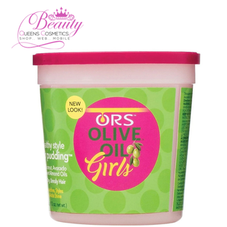 ORS Olive Oil Girls Healthy Style Hair Pudding 368g | Moisture & Shine Styler