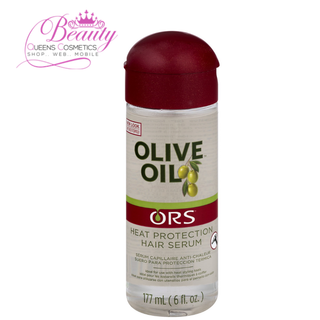 ORS Olive Oil Heat Protection Hair Serum 177ml | Protect, Shine & Smooth Hair