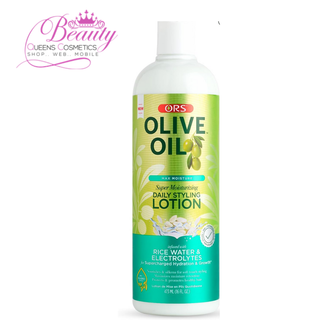 ORS Olive Oil Max Moisture Daily Styling Lotion 473ml | Hydrate, Smooth & Shine Hair