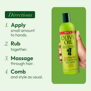 ORS Olive Oil Professional Oil Moisturizing Hair Lotion 680ml | Heat Protect & Shine