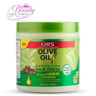 ORS Olive Oil & Castor Oil Fortifying Hair Cream 170g | Strengthen & Shine Hair