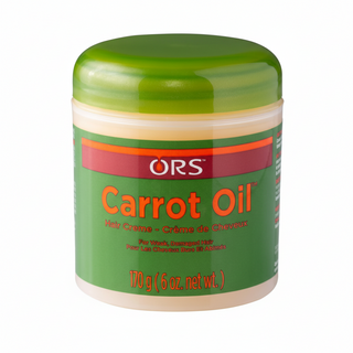 ors carrot oil hair cream 170g for strengthening repairing and nourishing weak damaged hair