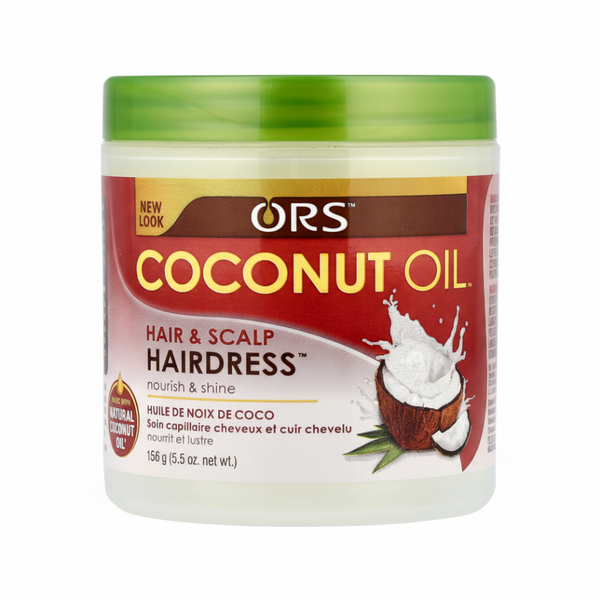 ORS Huile de noix de coco pour cheveux et cuir chevelu, 156 g/5,5 oz