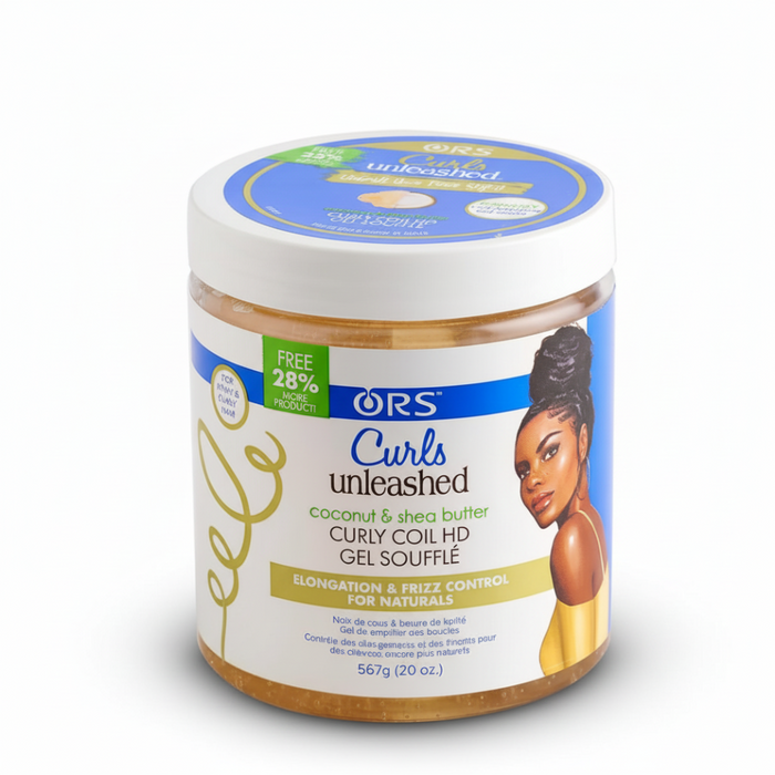 ORS Curls Unleashed Coconut Shea Gel Souffle 474ml | Define & Hydrate