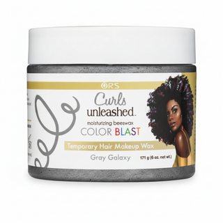 ors curls unleashed gray galaxy color blast wax for bold temporary gray defined frizz free shiny curls
