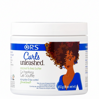 ors curls unleashed curl amplifying gel souffle for defined strong frizz free soft shiny curls