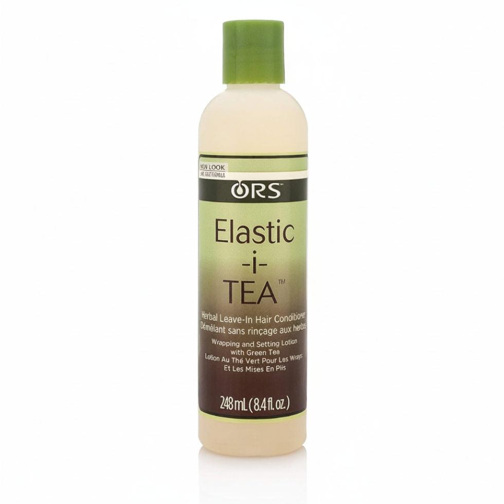 ors elastic i tea leave in conditioner 248ml with green tea for strengthening hydrating and smoothing hair