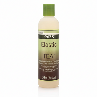 ors elastic i tea leave in conditioner 248ml with green tea for strengthening hydrating and smoothing hair