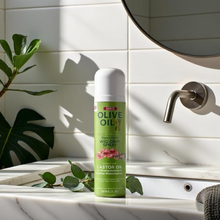 ors fix it wig grip spray with castor oil for extreme hold sleek frizz free secure wig and weave styling