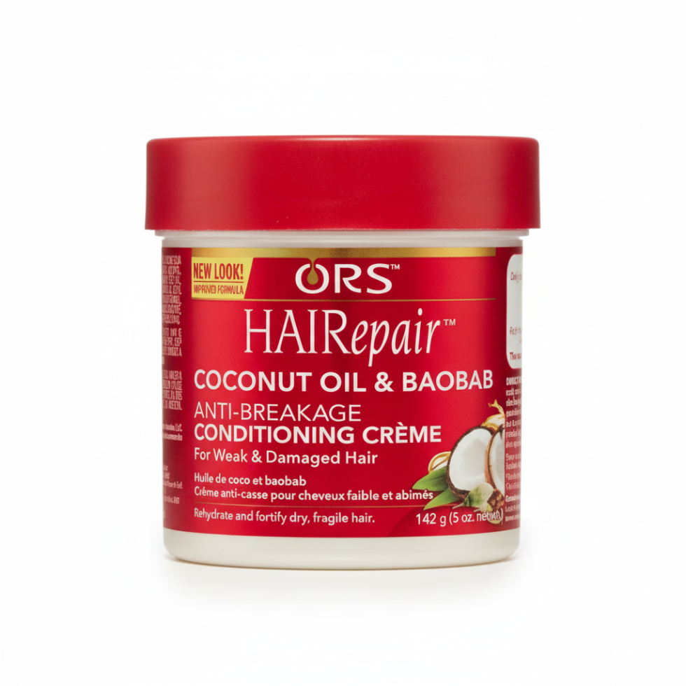 ors coconut baobab conditioning creme for anti breakage strong smooth frizz free soft healthy hair