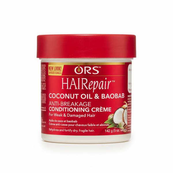 ORS HAIRepair Crème revitalisante anti-casse à l'huile de noix de coco et au baobab 142 g/5 oz