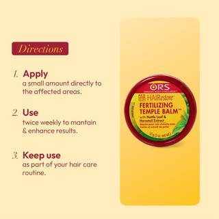 ors hairestore temple balm for strengthening edges and temples smooth healthy fuller looking hair