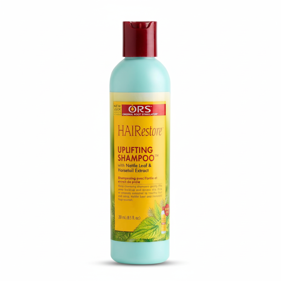 ors hairestore uplifting shampoo with nettle and horsetail for clean strong soft shiny healthy hair