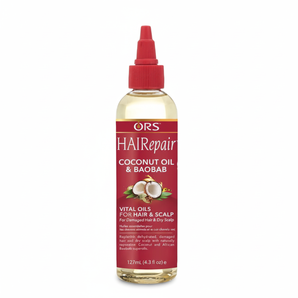 ors hairrepair coconut baobab vital oils 127ml for hydrating strengthening and adding shine to hair