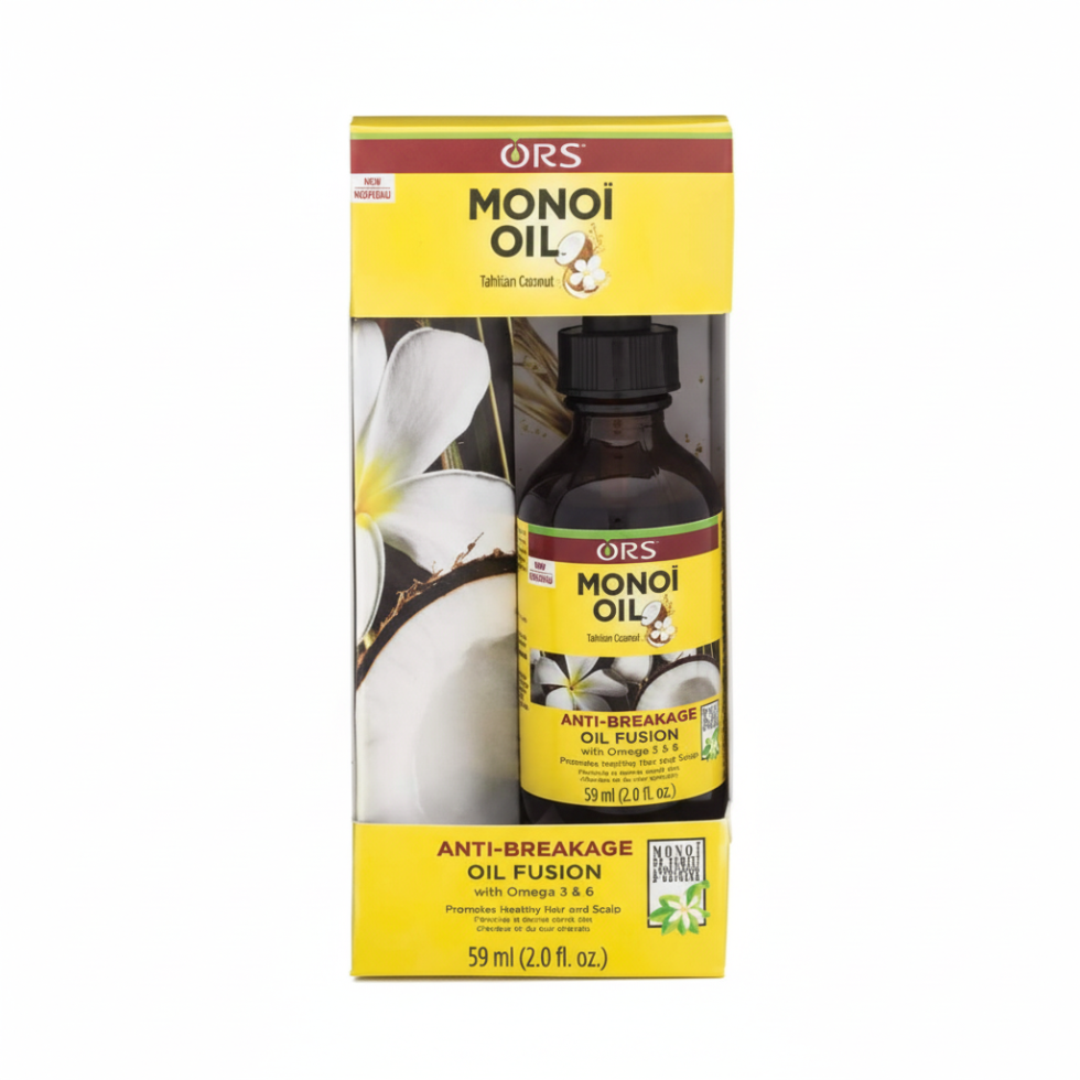 ors monoi oil fusion 59ml for strengthening nourishing and adding shine to weak damaged hair