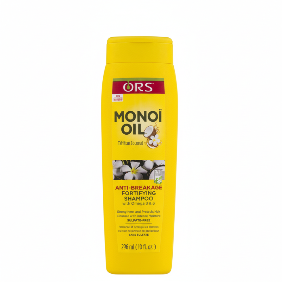ors monoi oil shampoo for anti breakage strong smooth hydrated frizz free soft healthy hair