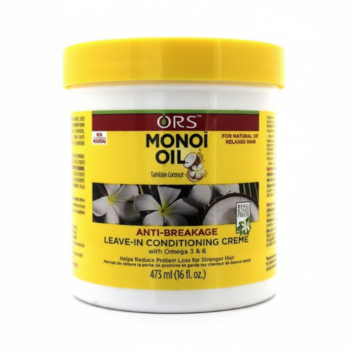 ORS Monoï Oil Crème revitalisante anti-casse sans rinçage 473 ml/16 oz