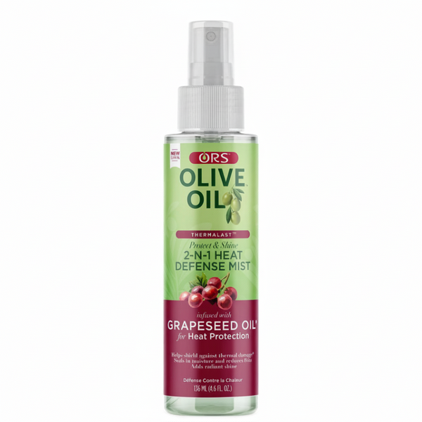 ORS Olive & Grapeseed Thermalast Heat Defense Mist 136ml | Shine Protection