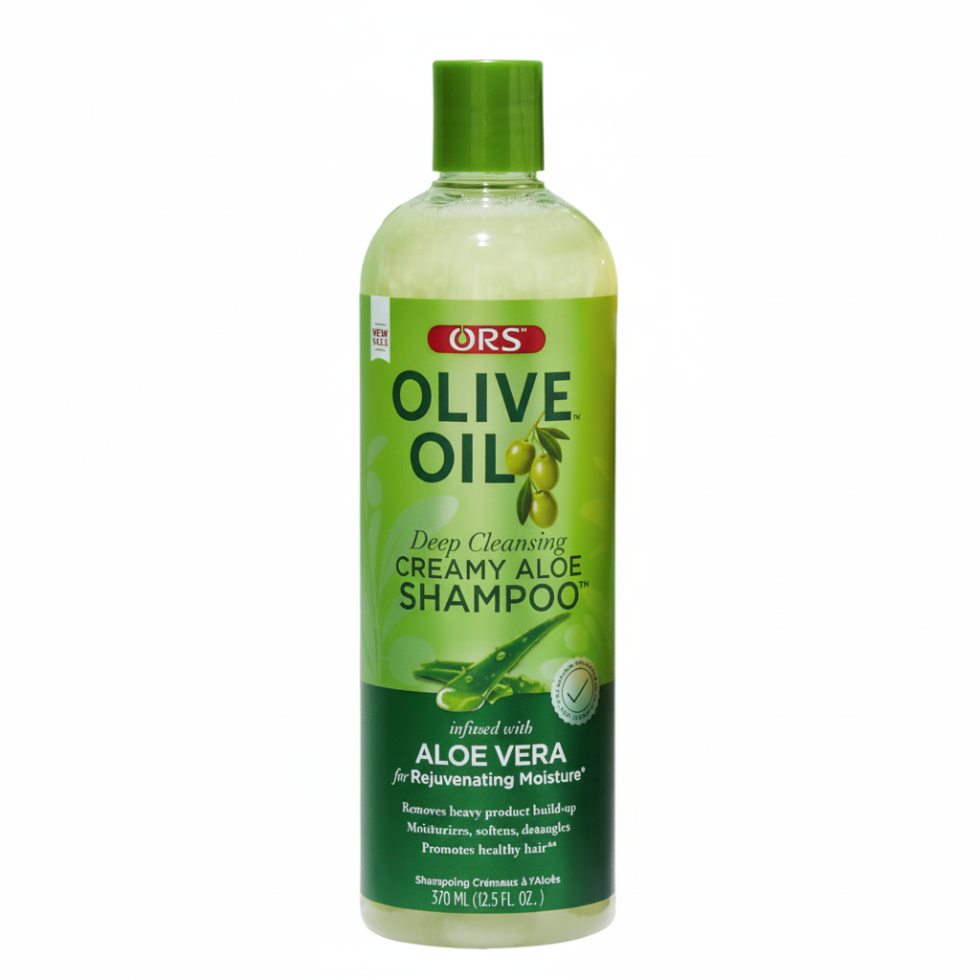 ors olive oil aloe shampoo for hydrating cleanse soft smooth frizz free shiny healthy hair