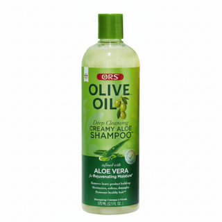 ors olive oil aloe shampoo for hydrating cleanse soft smooth frizz free shiny healthy hair