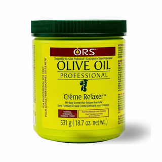 ors olive oil creme relaxer normal strength for smooth silky sleek frizz free shiny straight hair