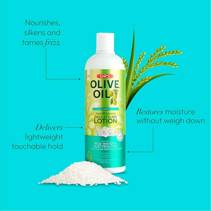 Ors Olive Oil Max Moisture Lotion coiffante quotidienne 473 ml/16 oz