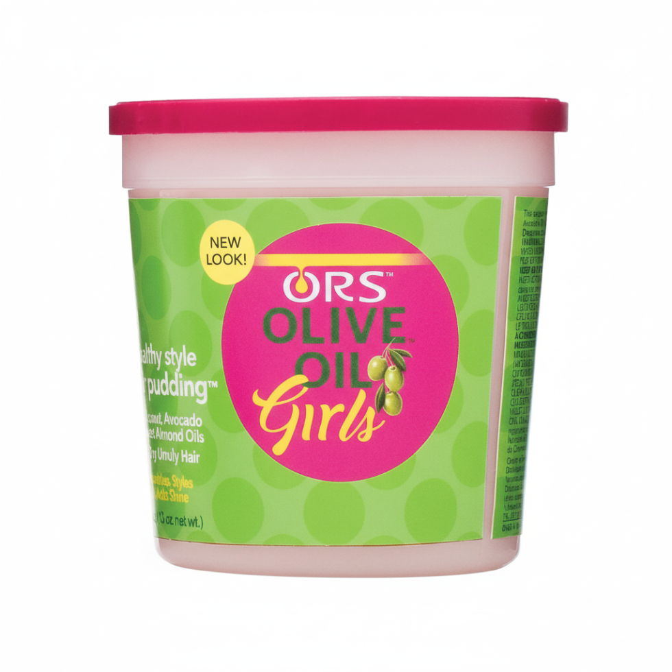 ors olive oil girls hair pudding 368g for moisturizing defining styles and adding shine to hair