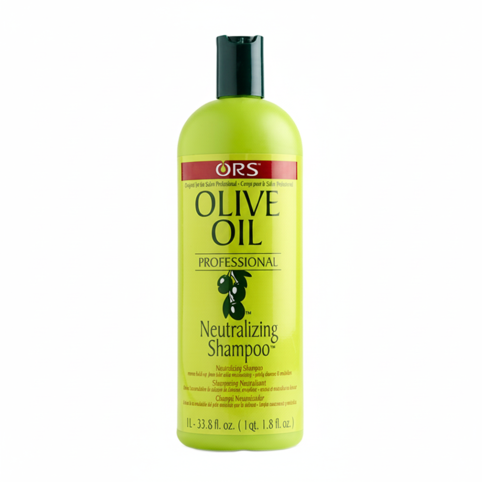 ors olive oil neutralizing shampoo 1l for cleansing nourishing soft shiny healthy hair