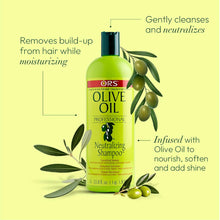 ors olive oil neutralizing shampoo 1l for cleansing nourishing soft shiny healthy hair