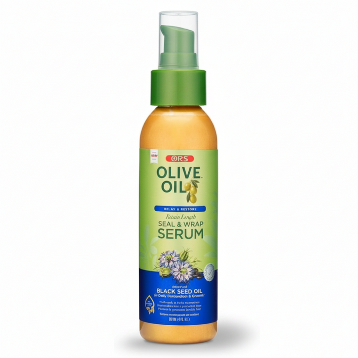 ORS Olive Oil Retain Length Serum 113ml | Seal, Wrap & Strengthen Hair
