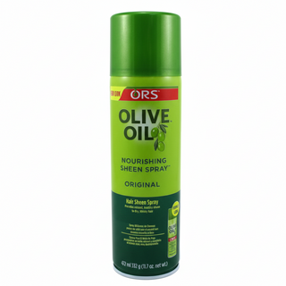 ors olive oil nourishing sheen spray original formula for restoring shine hydrating smooth soft frizz free hair