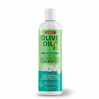 ors olive oil sulfate free shampoo for hydrated strong smooth frizz free soft healthy hair