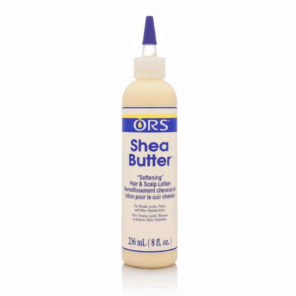 ors shea butter hair and scalp lotion 236ml for moisturizing nourishing and softening hair