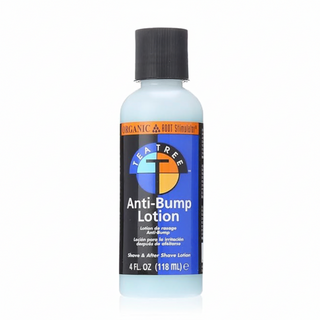 ors tea tree anti bump lotion for razor bump prevention soothing smooth soft healthy skin