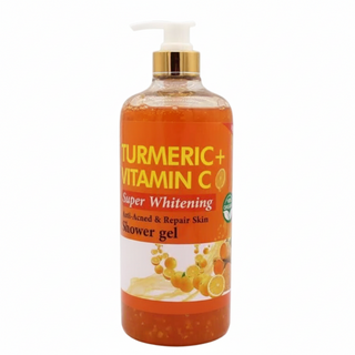 OCarly turmeric vitamin C shower gel for brightening hydrating smooth glowing skin