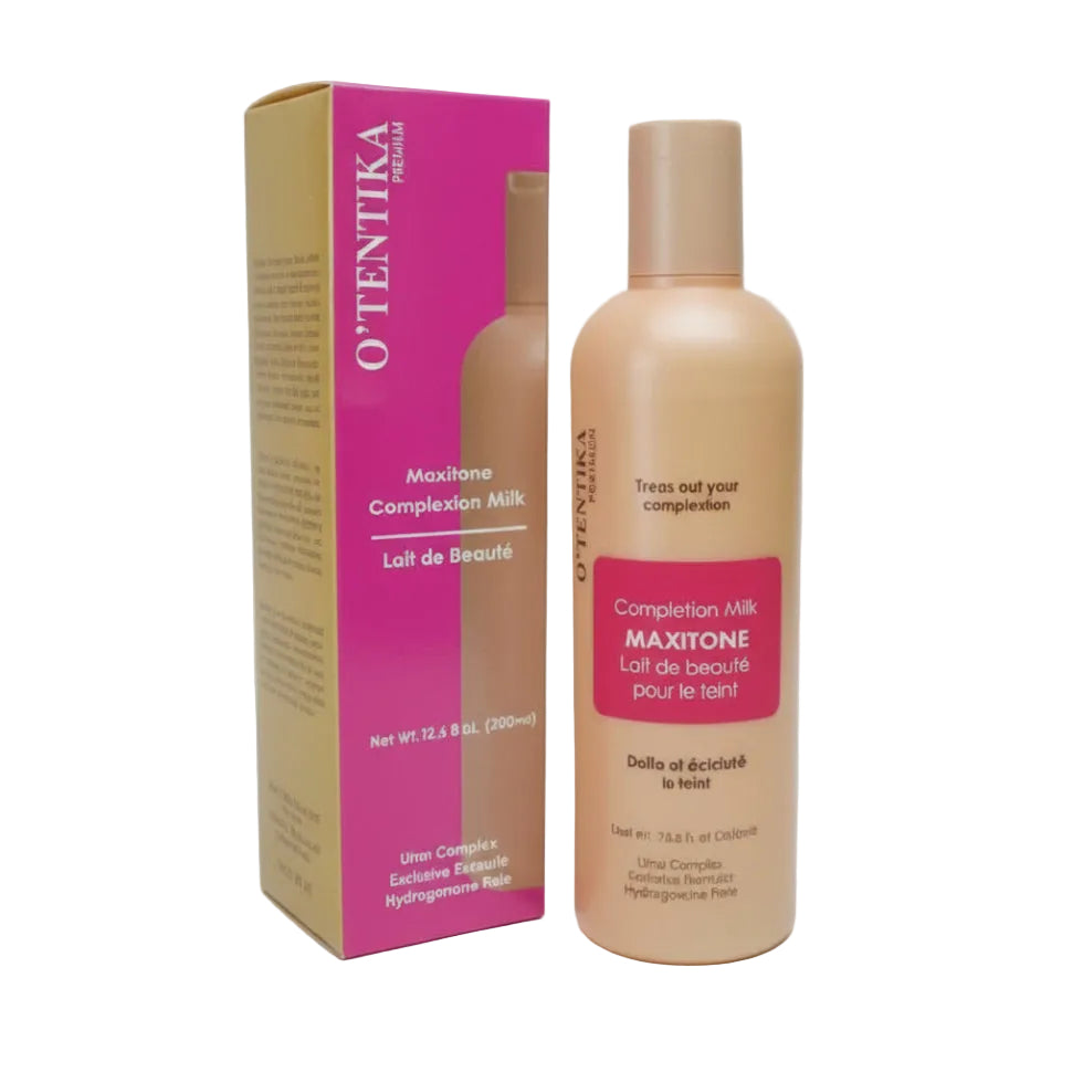 OTentika Maxitone complexion milk for brightening hydrating even skin tone body lotion
