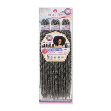 obsession poppin twist 3x20 grey synthetic braiding hair extensions protective style twists product