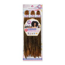 obsession poppin twist 3x20 t27 synthetic braiding hair extensions honey blonde protective style twists product