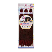 obsession poppin twist 3x20 t350 synthetic braiding hair extensions copper auburn protective style twists product