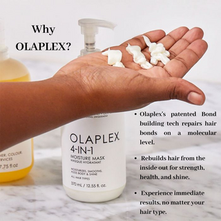 Olaplex 4-in-1 Moisture Mask 370ml | Deep Hydration, Repair & Smooth Hair