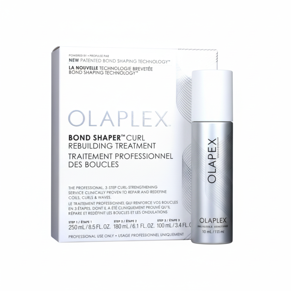 Olaplex Bond Shaper Curl Rebuilding Treatment 250ml for defined strong hydrated curls