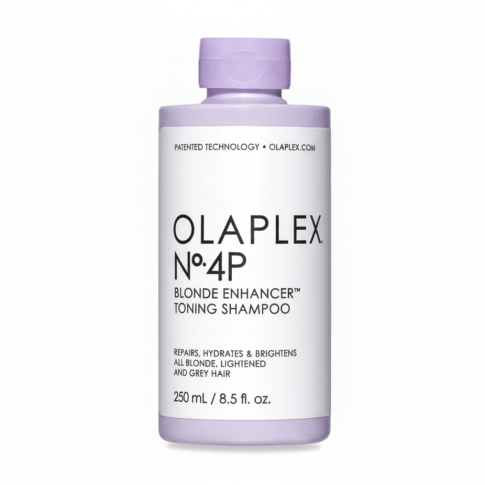 Olaplex No 4P Blonde Enhancer Toning Shampoo 250ml for bright cool blonde hair